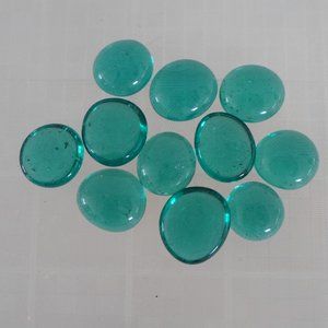 Glass Stones – One (1) Pound Turquoise